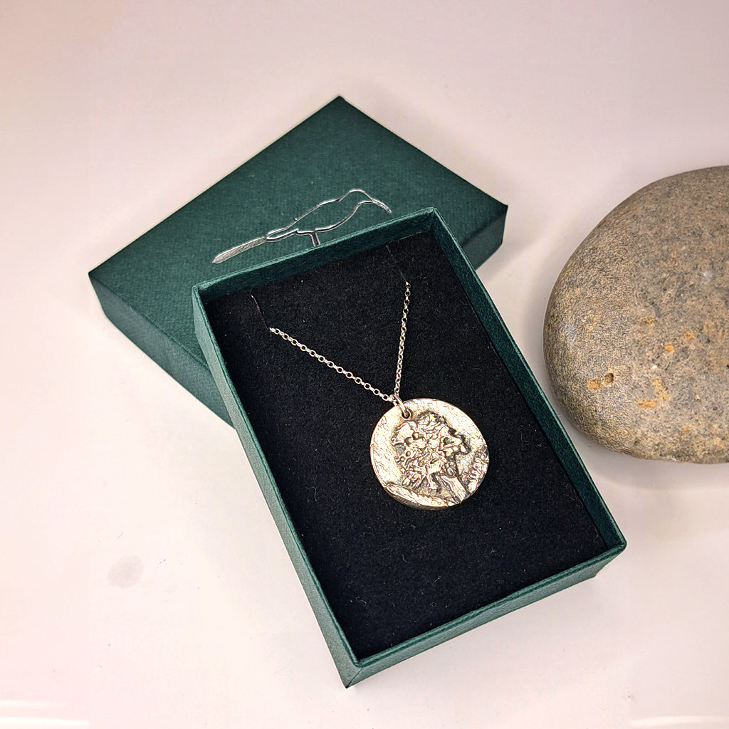 "Robin Hood Tree"Sterling Silver Pendant.
