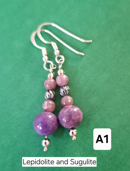 Sterling Silver Drop Earrings