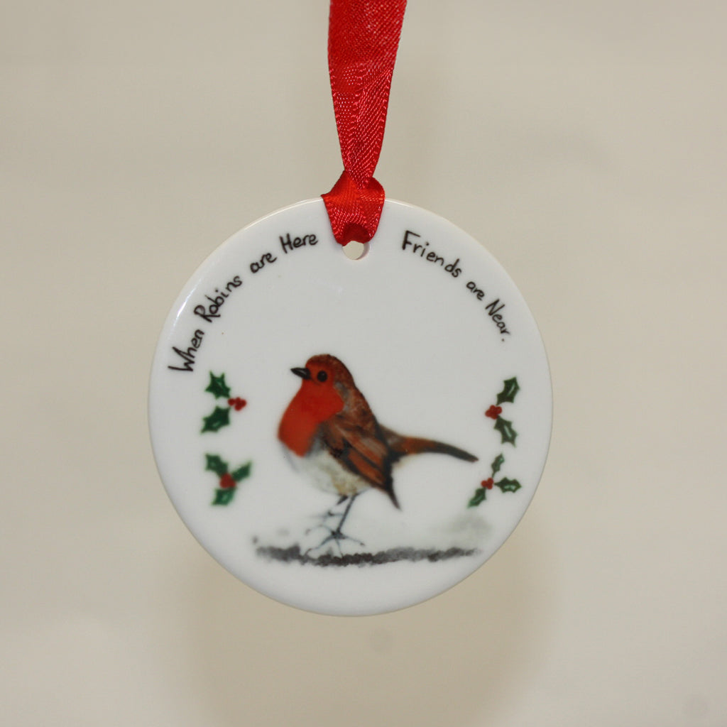 Round Robin Christmas Decoration