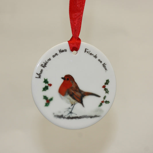 Round Robin Christmas Decoration