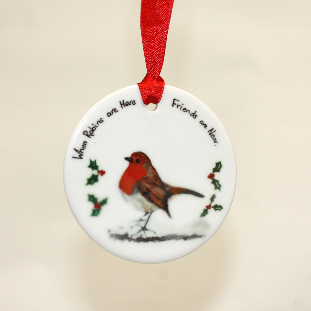 Round Robin Christmas Decoration