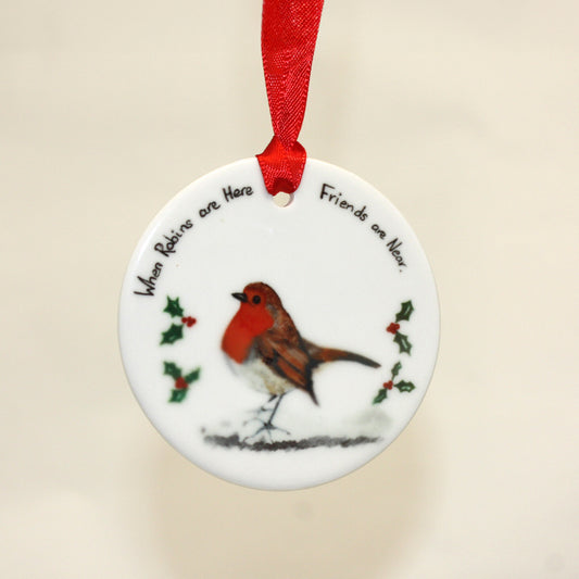 Round Robin Christmas Decoration